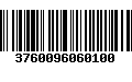 Código de Barras 3760096060100