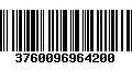 Código de Barras 3760096964200