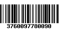 Código de Barras 3760097780090