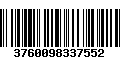 Código de Barras 3760098337552