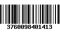 Código de Barras 3760098401413