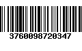 Código de Barras 3760098720347