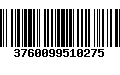 Código de Barras 3760099510275