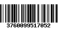 Código de Barras 3760099517052