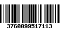 Código de Barras 3760099517113