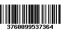 Código de Barras 3760099537364