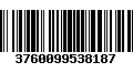 Código de Barras 3760099538187