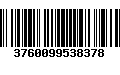 Código de Barras 3760099538378