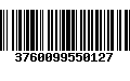 Código de Barras 3760099550127