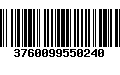 Código de Barras 3760099550240