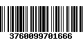 Código de Barras 3760099701666