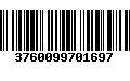 Código de Barras 3760099701697