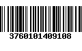 Código de Barras 3760101409108