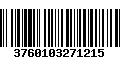 Código de Barras 3760103271215