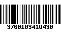 Código de Barras 3760103410430