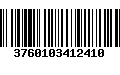 Código de Barras 3760103412410