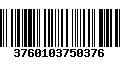 Código de Barras 3760103750376