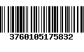 Código de Barras 3760105175832