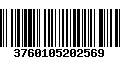 Código de Barras 3760105202569