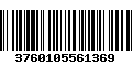 Código de Barras 3760105561369