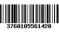 Código de Barras 3760105561420