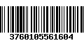 Código de Barras 3760105561604