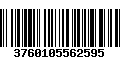 Código de Barras 3760105562595