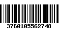 Código de Barras 3760105562748