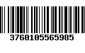 Código de Barras 3760105565985