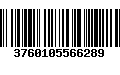 Código de Barras 3760105566289