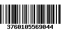 Código de Barras 3760105569044