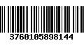 Código de Barras 3760105898144