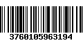 Código de Barras 3760105963194