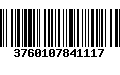 Código de Barras 3760107841117