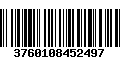 Código de Barras 3760108452497