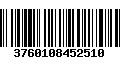 Código de Barras 3760108452510