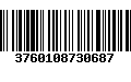 Código de Barras 3760108730687