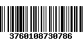 Código de Barras 3760108730786