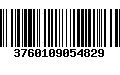 Código de Barras 3760109054829