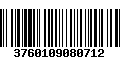 Código de Barras 3760109080712