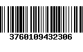 Código de Barras 3760109432306