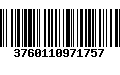 Código de Barras 3760110971757