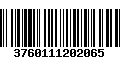 Código de Barras 3760111202065