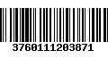 Código de Barras 3760111203871