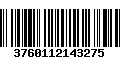 Código de Barras 3760112143275