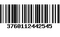 Código de Barras 3760112442545