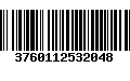 Código de Barras 3760112532048