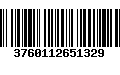 Código de Barras 3760112651329