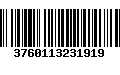 Código de Barras 3760113231919