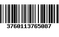 Código de Barras 3760113765087